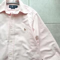 90s Ralph Lauren/ラルフローレン ストライプシャツ レディース