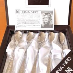 新品未使用　NINA NIRO スプーン 5本セットのサムネイル