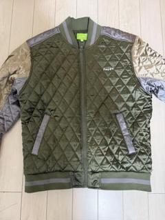 HUF キルティングジャケット M オリーブのサムネイル