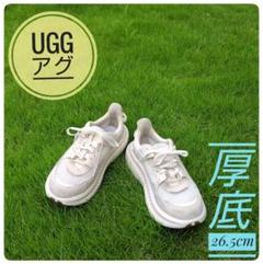 【美品】UGG 厚底スニーカー　26.5cm
