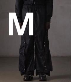 GRANCY | Button Layered Design Nylon Pants / ボタン