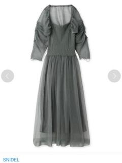 SNIDEL シャーリングボレロワンピース　size0