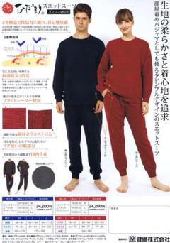 新品 健康肌着 ひだまり スエットスーツ 婦人用上・下セット（M