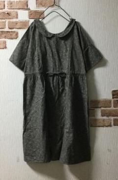 SM2 綿麻 前後着 花柄ワンピース