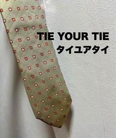 TIE YOUR TIE タイユアタイ シルク ネクタイ