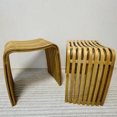 『GUDEE グディ スツール 椅子 チェア ベンチスツール 竹製 木製 格子』