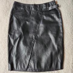レザースカート