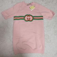 美品GUCCI ハート柄 半袖ワンピース 100cm~ 美品GUCCI ハート柄 半袖ワンピース 100cm~ - メルカリ