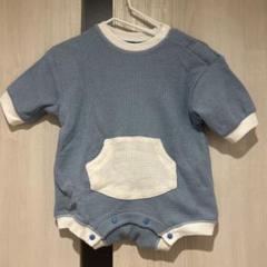 BREEZE ブリーズ ボディースーツ　ベビーロンパース　ベビー服　ワッフル生地