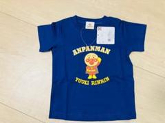 【新品】アンパンマン　ブルー　半袖Tシャツ　90