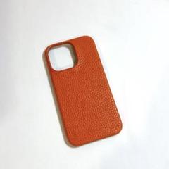 iPhoneアイフォンカバーケースオレンジお洒落