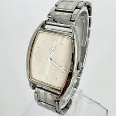 【新品電池】 agnes b. アニエスベー レディース トノーシルバー 腕時計