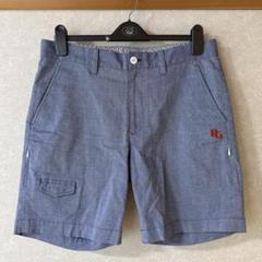 パーリーゲイツ プラスクール 5ポケット ショートパンツ（NAVY／5） T/C右綾ドビーEXストレッチvision 5ポケットパンツ | PEARLY