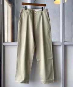 AURALEE WASHED FINX LIGHT CHINO PANTSのサムネイル