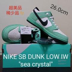 NIKE SB DUNK LOW IW "sea crystal"
