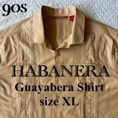 キューバシャツ HABANERA オープンカラー 開襟