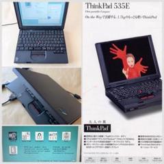 ☆箱付き動作品＋CD(DVD)＋カード3種☆IBM ThinkPad X24