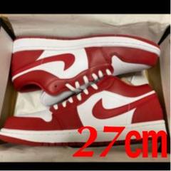 NIKE AIR JORDAN 1 LOW "GYM RED" 27cm