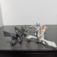 ポケモン 立体ポケモン図鑑 ゼクロム レシラム セット 立体ポケモン図鑑 ゼクロム レシラム クリアバージョン - メルカリ
