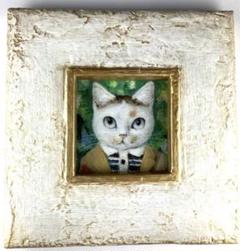 最終価格】諏訪憲二作 猫のポートレート - メルカリ