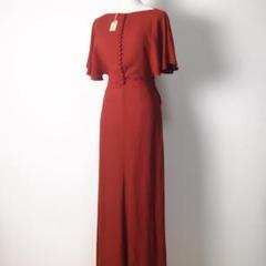 madder vintage Vカットフラワードレス - メルカリ