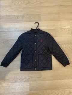 Ralph Laurenキッズ　キルティングジャケット　130/64 黒 2025年最新】ラルフローレン キルティングジャケット キッズの