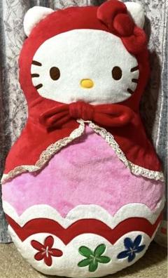 ハローキティ　マトリョーシカ　抱き枕　ぬいぐるみ ハローキティ マトリョーシカ 抱き枕 ぬいぐるみ - メルカリ