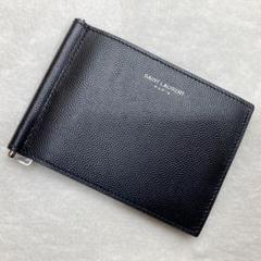 ✨綺麗✨サンローラン 2つ折り財布 マネークリップ ロゴ