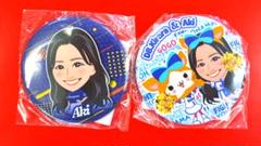 横浜DeNAベイスターズ　diana 　Aki　　　 缶バッジ2点セット