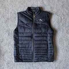 【未使用】PUMA ブラック キルティング ベスト