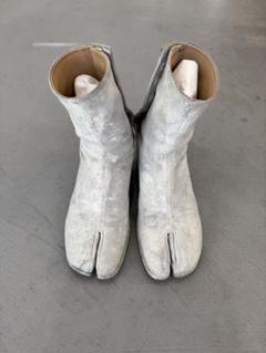 ࿊*様 martin margiela マルジェラ　足袋ブーツ　ペンキ加工 DSM限定ペンキ加工レザー足袋ブーツ | Maison Margiela