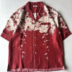 VALENTINO ボタニカル アロハシャツ オープンカラーシャツ