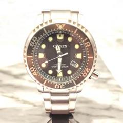 【美品・可動】CITIZENプロマスター BNO167-50H DIVER200