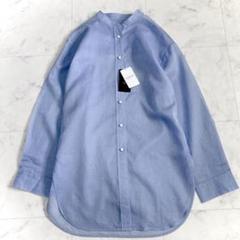 Plage ブルー　【定番】Linen オーバーサイズシャツ 2025年最新】PLAGE シャツ ブルーの人気アイテム - メルカリ