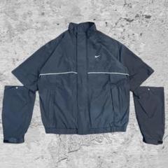 NIKE ナイロンジャケット 中綿コート 00s ビンテージ y2k サッカー NIKE ナイロンジャケット 中綿コート 00s ビンテージ y2k