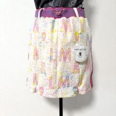 新品タグ付き✨MARK＆LONAストレッチスカート 総柄ピンクM