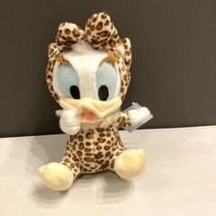 ディズニー レオパード柄 ヒョウ柄 デイジー ぬいぐるみバッジ USED美品 ディズニー レオパード柄 ヒョウ柄 デイジー ぬいぐるみバッジ