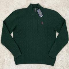 【新品・未使用】ラルフローレン　セーター POLO RALPH LAUREN COTTON-LONG SLEEVE-SWEATER NEW FOREST 22FW