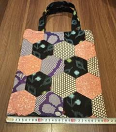 ハンドメイド　バッグ　パッチワーク　手提げバッグ　ハンドバッグ