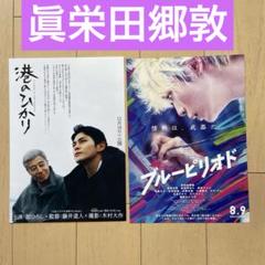 眞栄田郷敦】 映画フライヤー ブルーピリオド 港のひかり - メルカリ