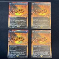 MTG】一つの指輪 英語FOIL4枚セット - メルカリ