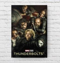大型 映画ポスター サンダーボルツ マーベル US版 of1 - メルカリ