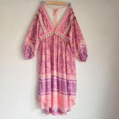 BLUE BOHEME/ブルー ボヘム】 Printed Maxi Dress（ワンピース