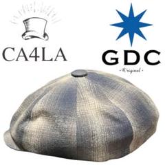 CA4LA × GDC 別注　コラボ　キャスケット　オンブレチェック　希少　レア