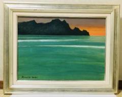 残照油絵P8（455×333mm）