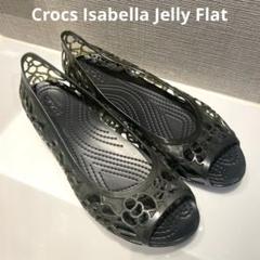 【完売品】crocs クロックス イザベラ ジェリー　フラットシューズ 25㎝ 2025年最新】イザベラジェリーの人気アイテム - メルカリ