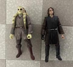 スターウォーズ ベーシックフィギュア アナキン&キットフィストー まとめ売り