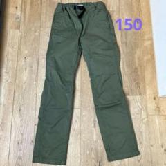 DENIMDUNGAREE GRAMICCI パンツ 150cm カーキ 未使用 GRAMICCI(グラミチ) / 21AW/ダブルニークライミングパンツ