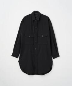 【美品】JUHA ユハ ミリタリージャケット サイズ4ブラックのサムネイル