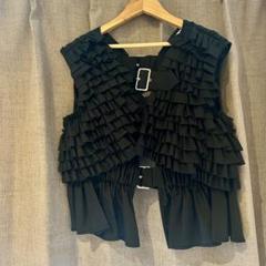 noir keininomiyaノワールケイニノミヤ フリルベスト noir kei ninomiya ノワールケイニノミヤフリルベスト